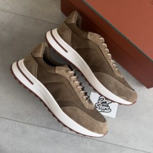 Loro Piana Weekend Walk Sneakers Brown