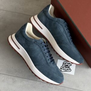 Loro Piana Weekend Walk Sneakers Light Blue