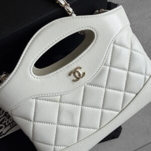 Chanel Bag White Leather